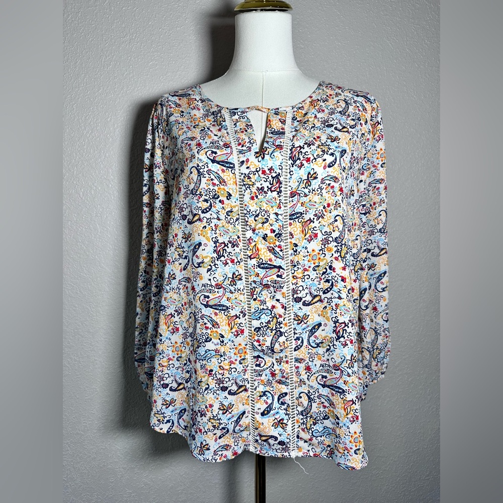 Paisley print blouse